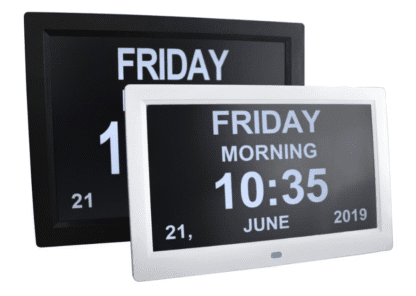 K Care 10-inch Digital LED Calendar Day Clock