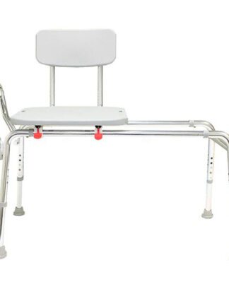Care Quip Bath Transfer Bench - Sliding Seat