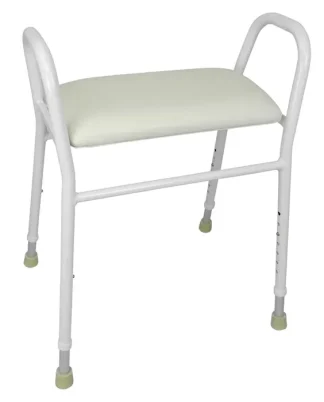Homecraft Aluminium Shower Stool with Padded Seat