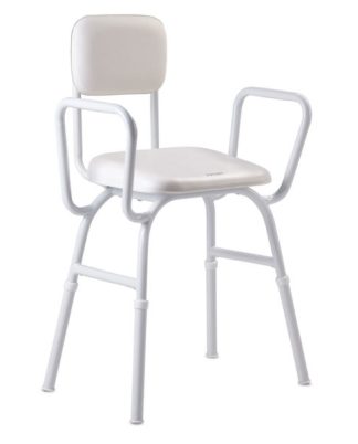 CareQuip Shower Stool - Padded with Back