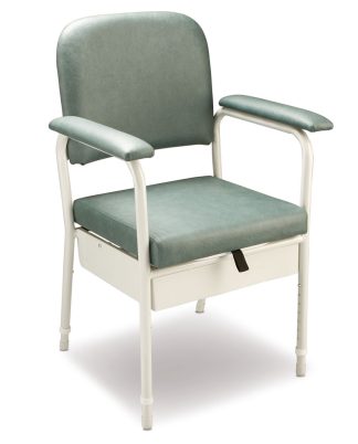 CareQuip Deluxe Bedside Commode