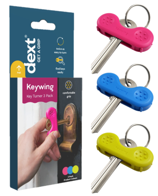 Dext Keywing Key Turner 3 Pack